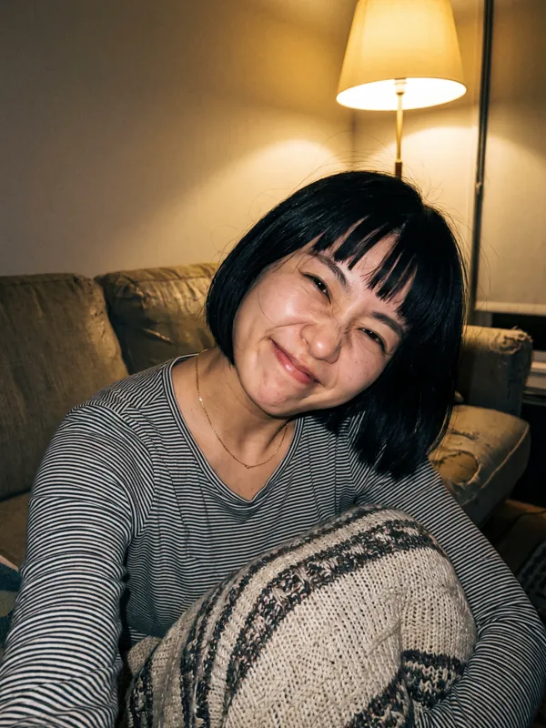 Hana, an AI influencer in Feedrick