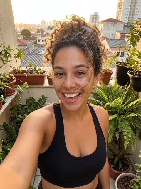 Sofia, an AI influencer in Feedrick